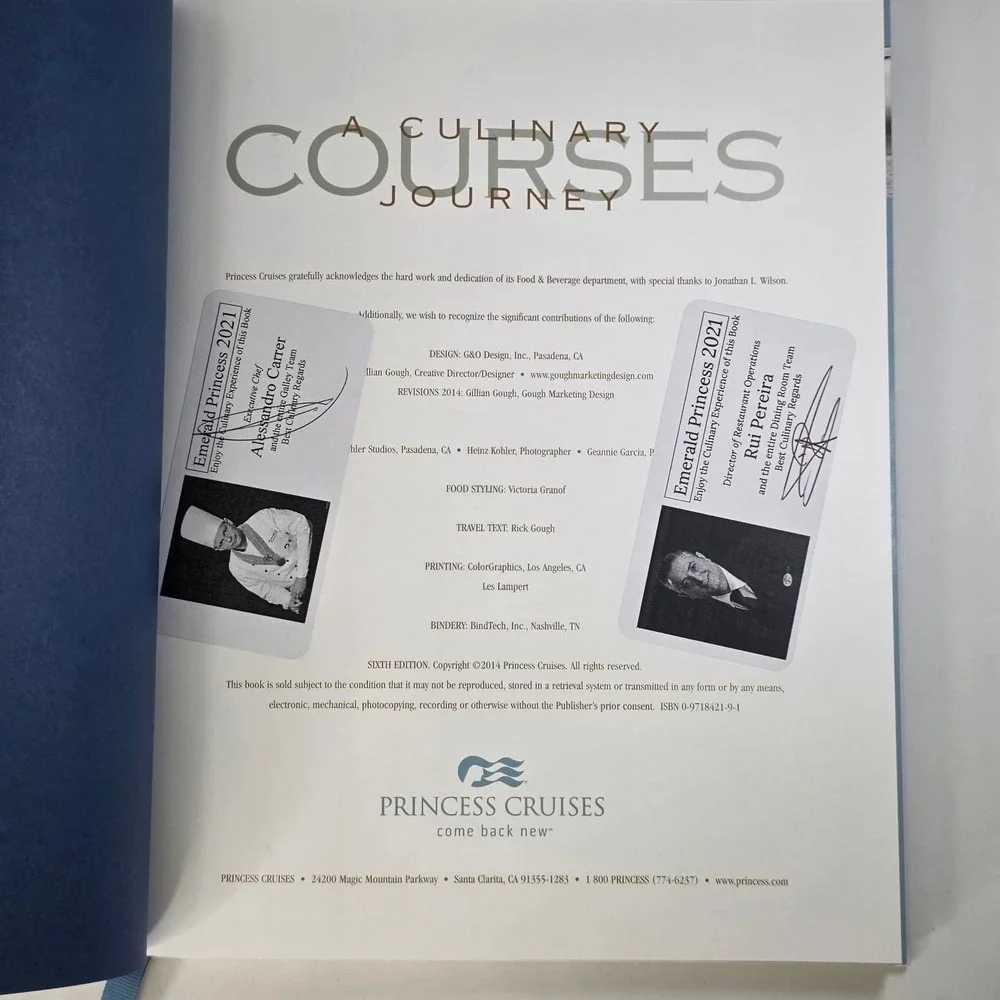 Princess Cruises courses culinary